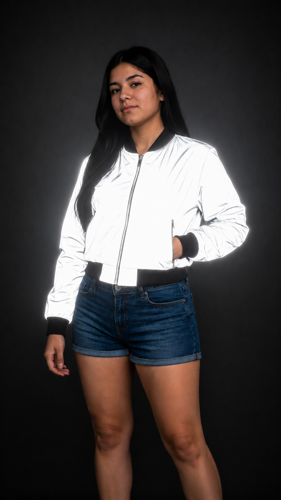 CHAQUETA REFLECTIVA DAMA CORTA REF S14RF