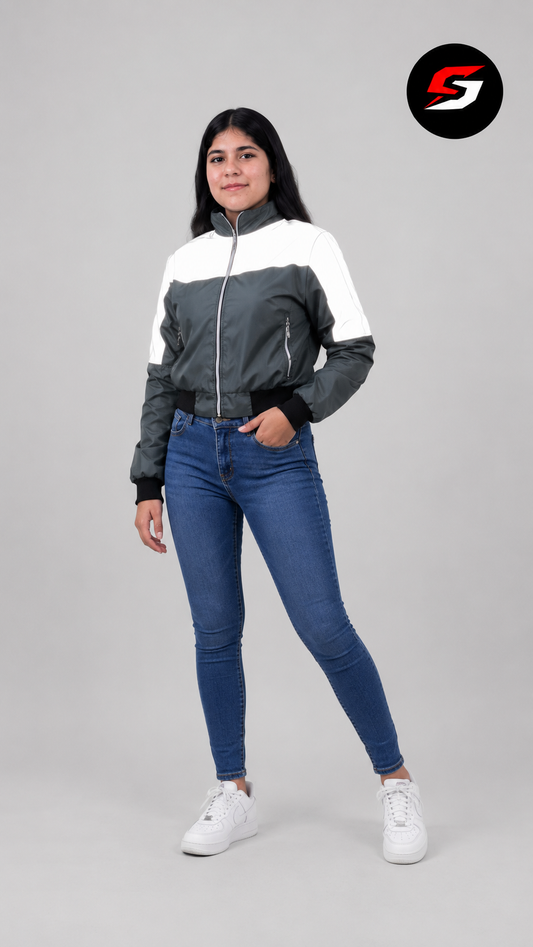 CHAQUETA REFLECTIVA COMBINADA CORTA REF S0206