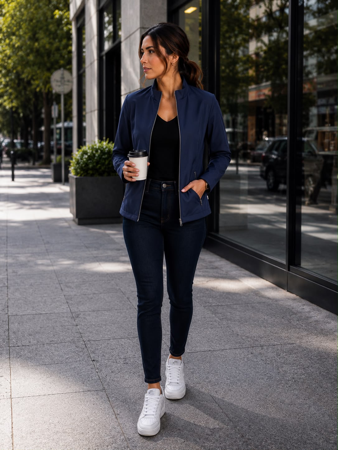 CHAQUETA URBAN AZUL REF S1202