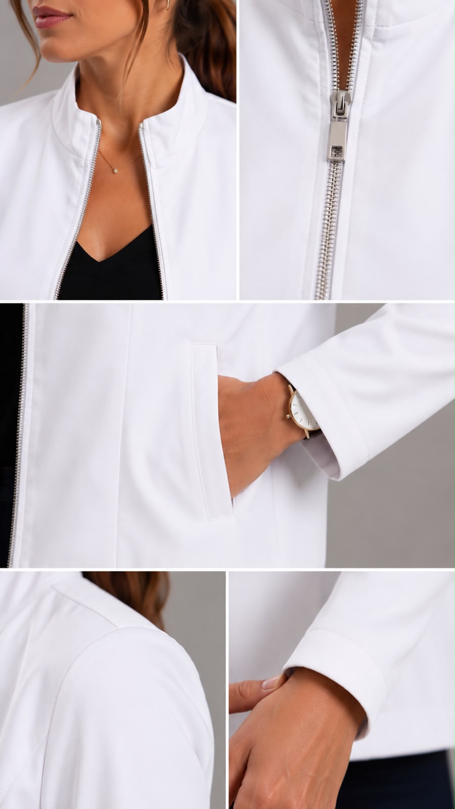 CHAQUETA RUBAN BLANCA REF S1218