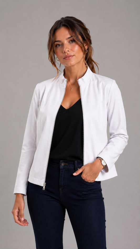 CHAQUETA RUBAN BLANCA REF S1218