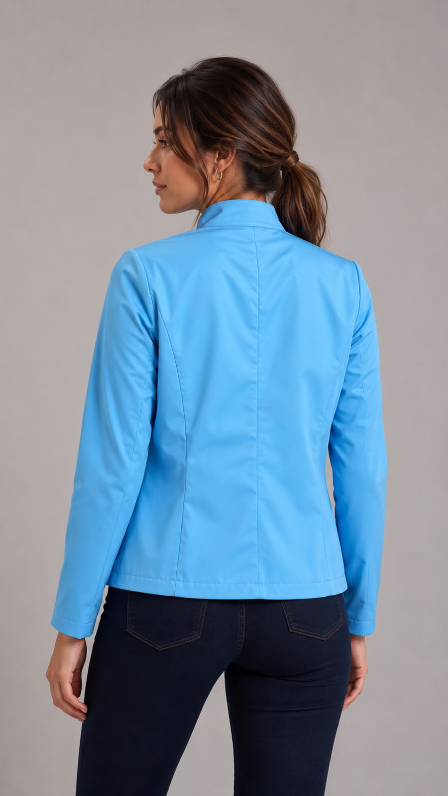 CHAQUETA URBAN CELESTE REF S1227