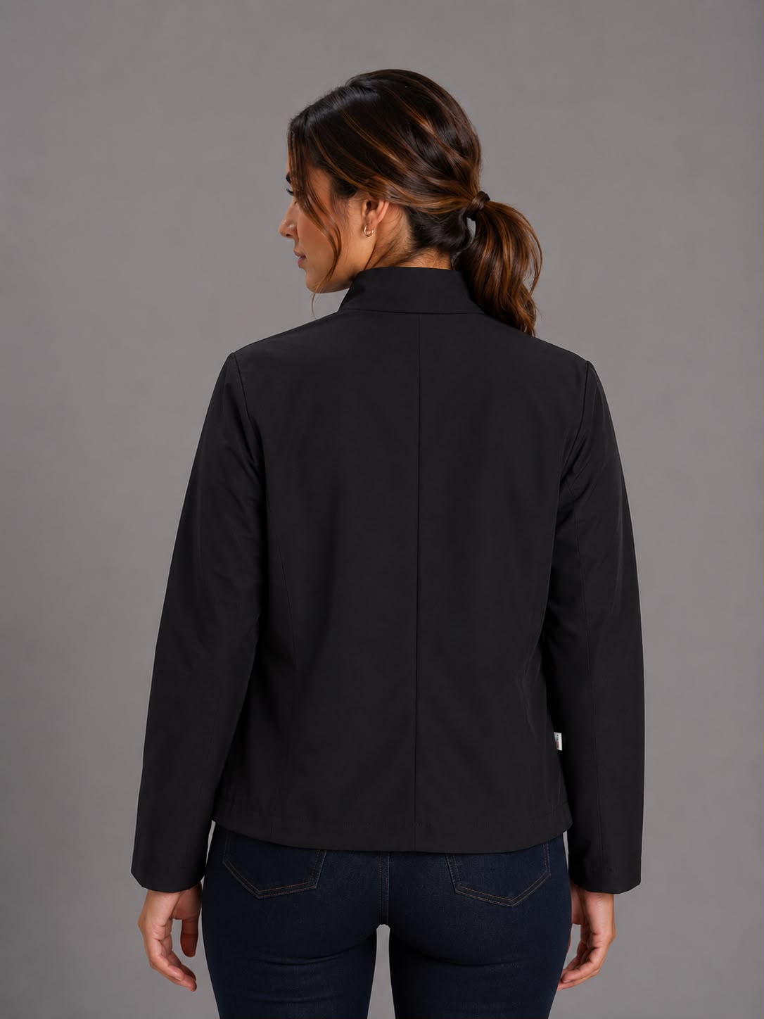 CHAQUETA URBAN NEGRA  REF S1205