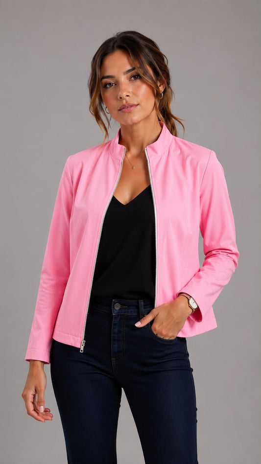 CHAQUETA URBAN ROSADA REF S1222