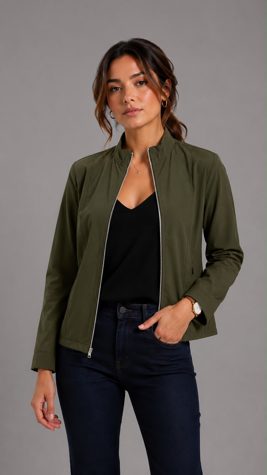 CHAQUETA URBAN VERDE REF S1210