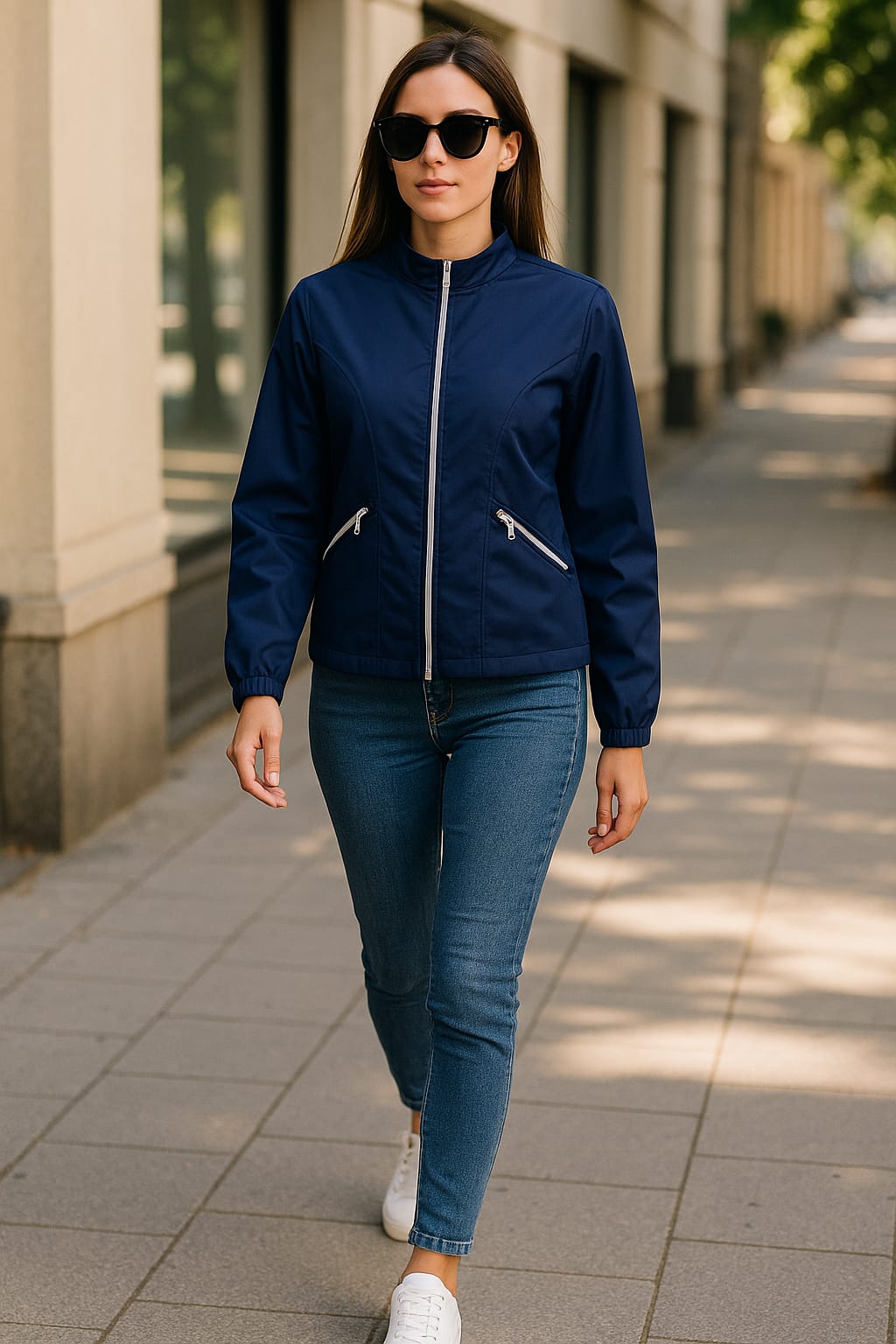 Chaqueta Sencilla En Tela Antifluido REF S502