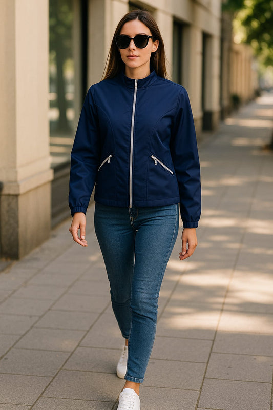 Chaqueta Sencilla En Tela Antifluido REF S502