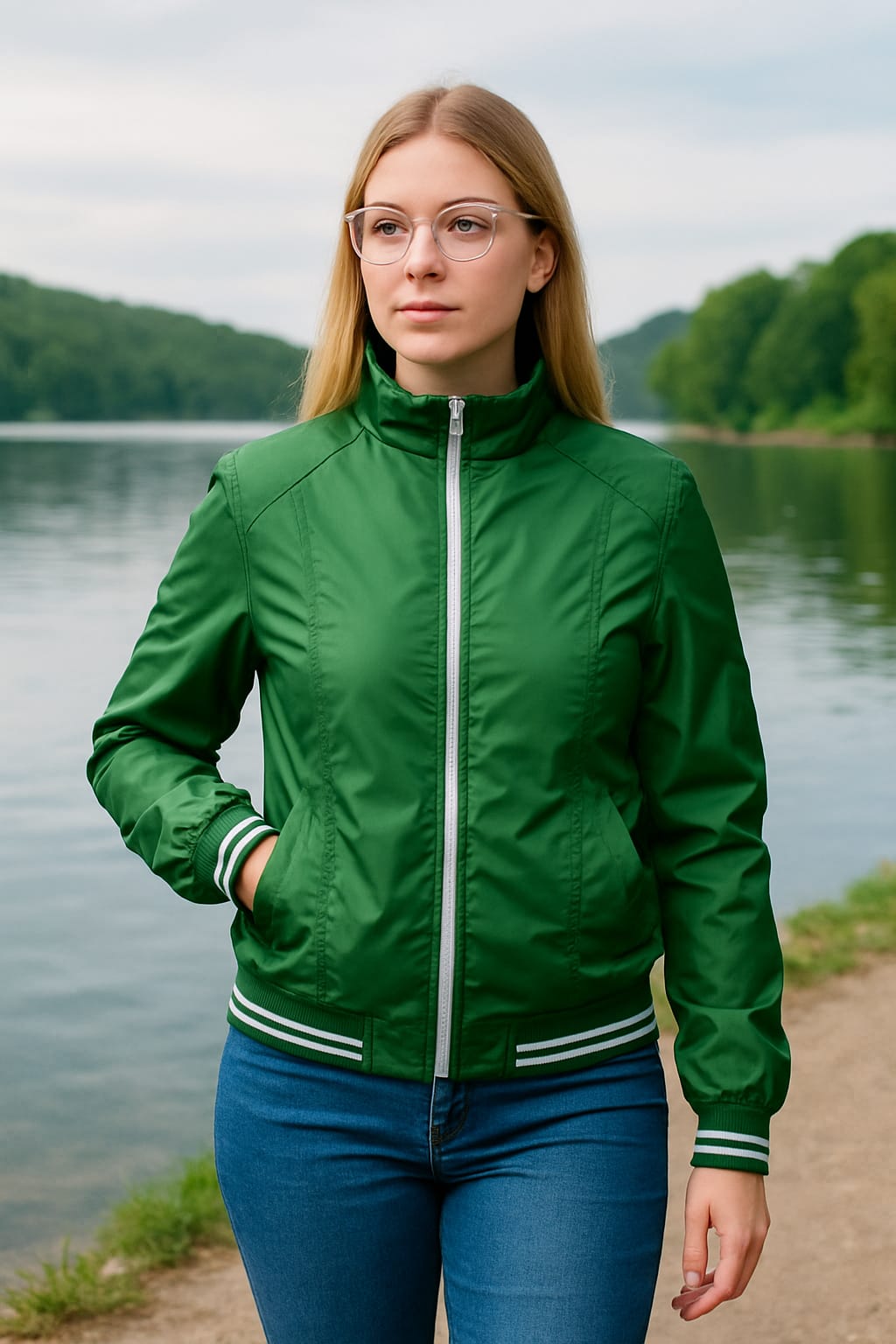 Chaqueta En Tela Súper Nailon